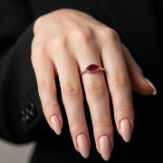 Pink Quartz Ring – Lavish Lips